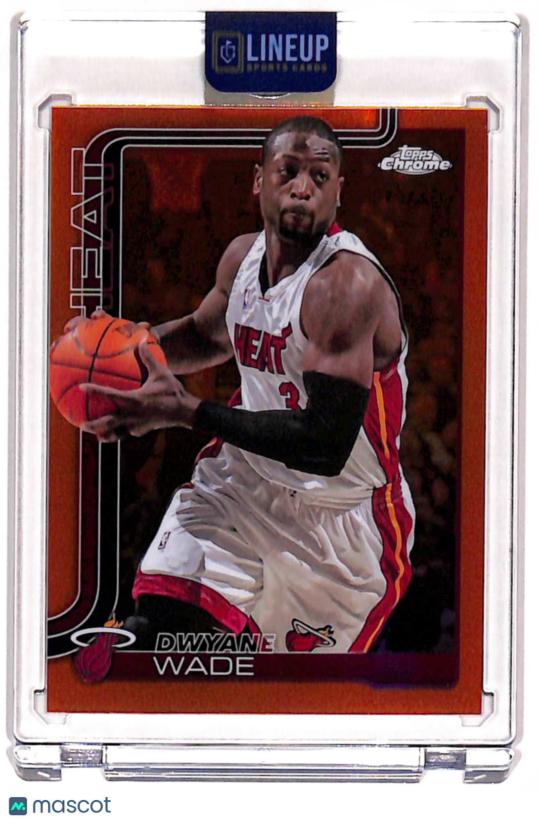 2025 Topps Chrome Dwyane Wade #241 Orange /25