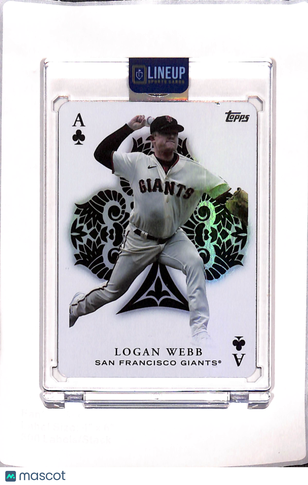 2023 Topps All Aces Logan Webb #AA-43 Purple