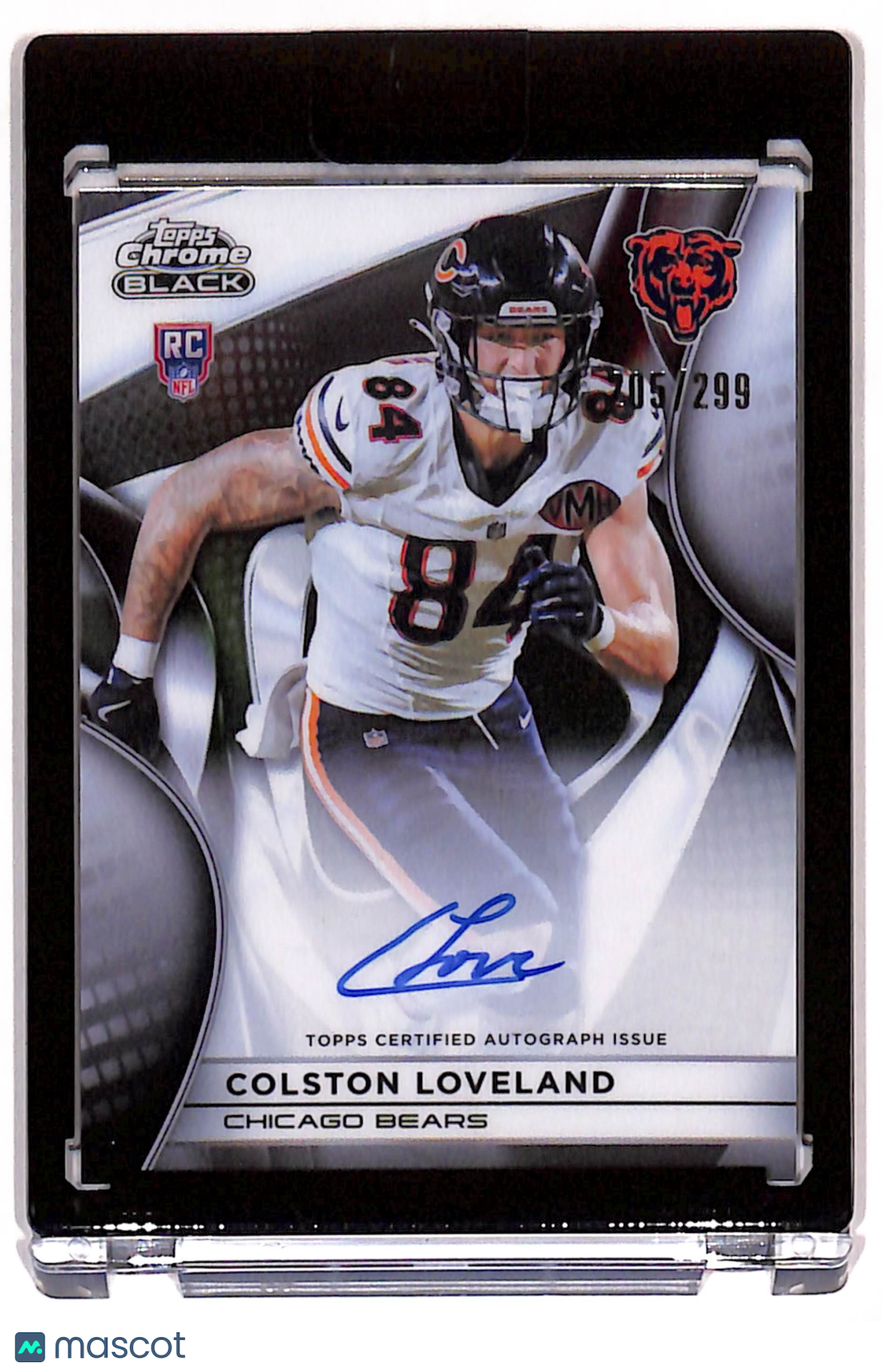 2025 Topps Chrome Black Colston Loveland #RAU-CL Refractor /299 RC
