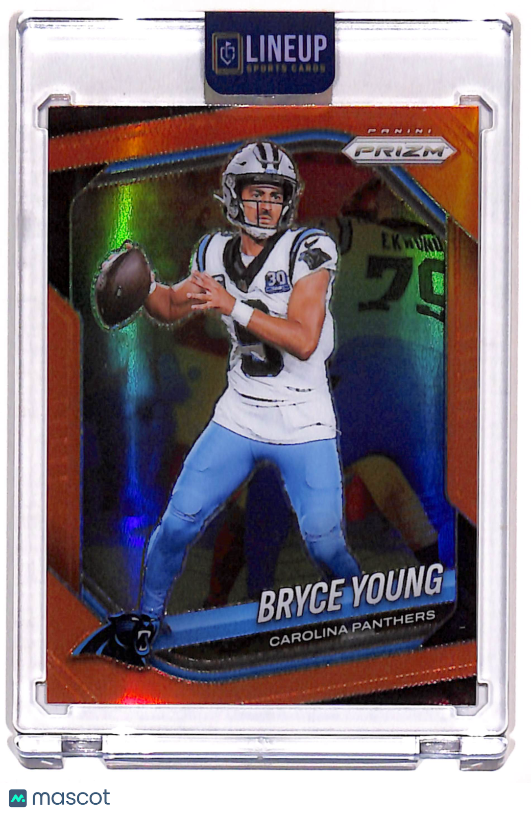 2025 Panini Prizm Football Bryce Young #5 Orange /249