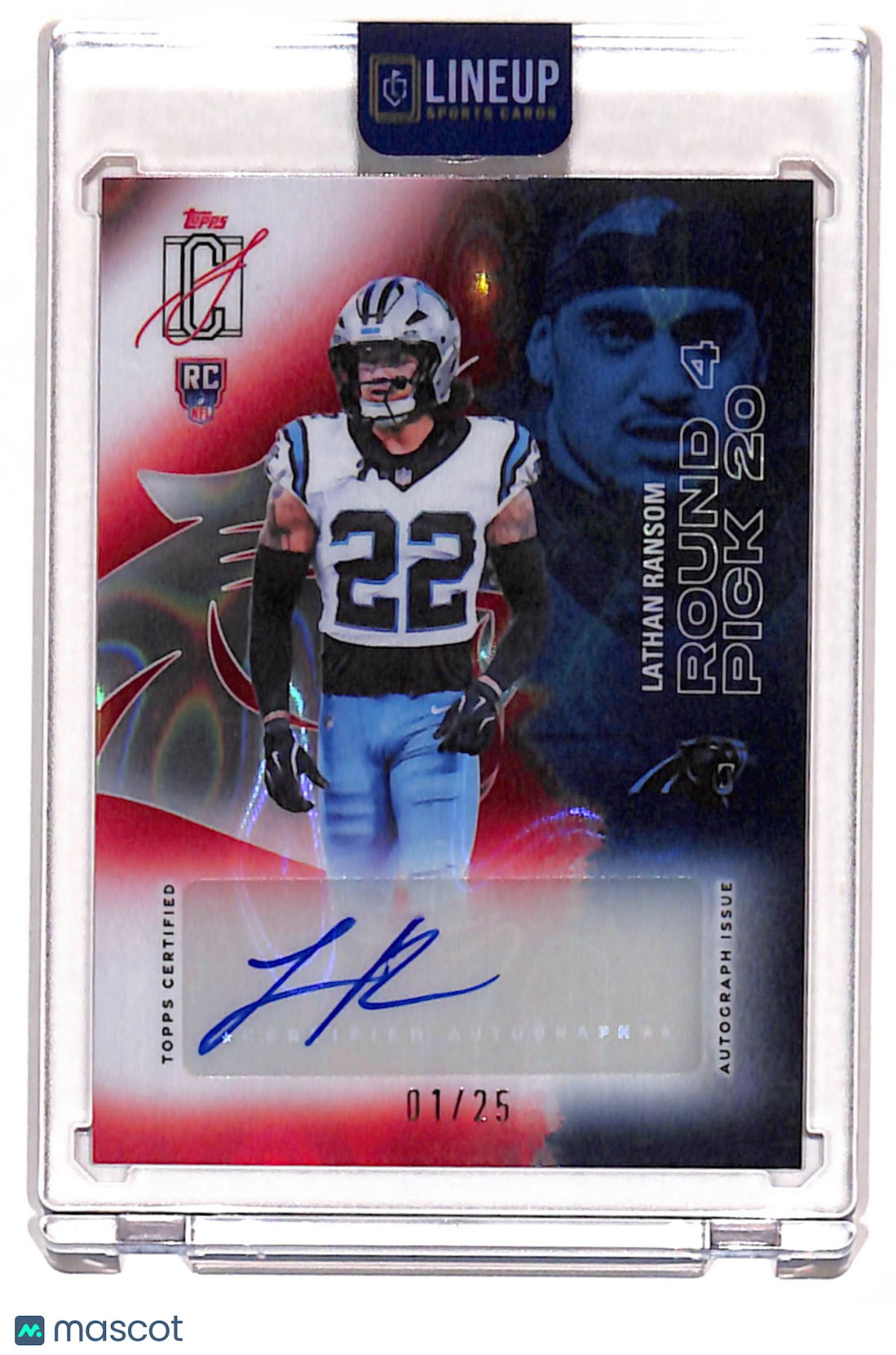 2025 Topps Signature Class Lathan Ransom #238 Red /25 RC