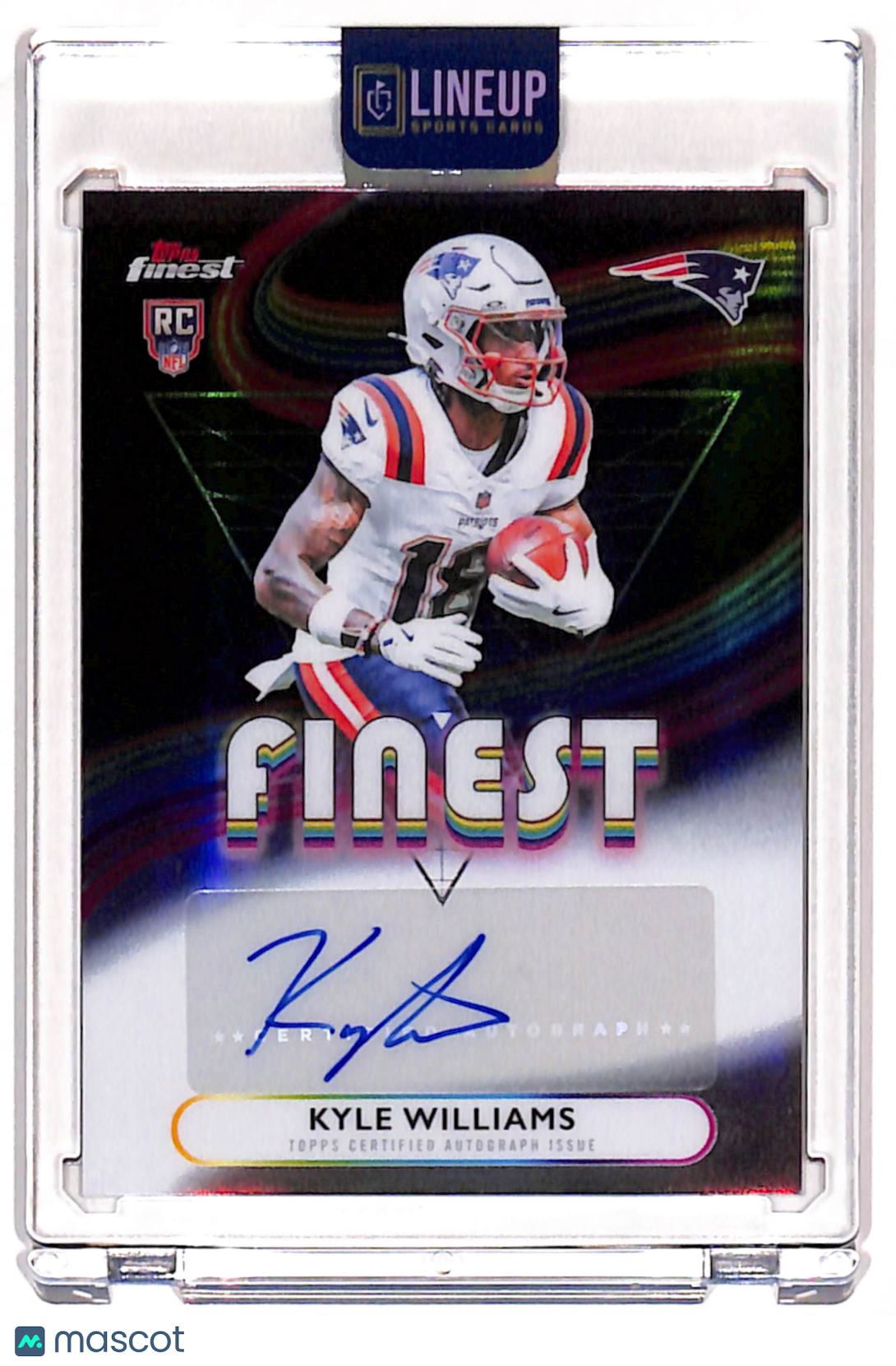2025 Topps Finest Football Kyle Williams #RFA-KW Refractor RC
