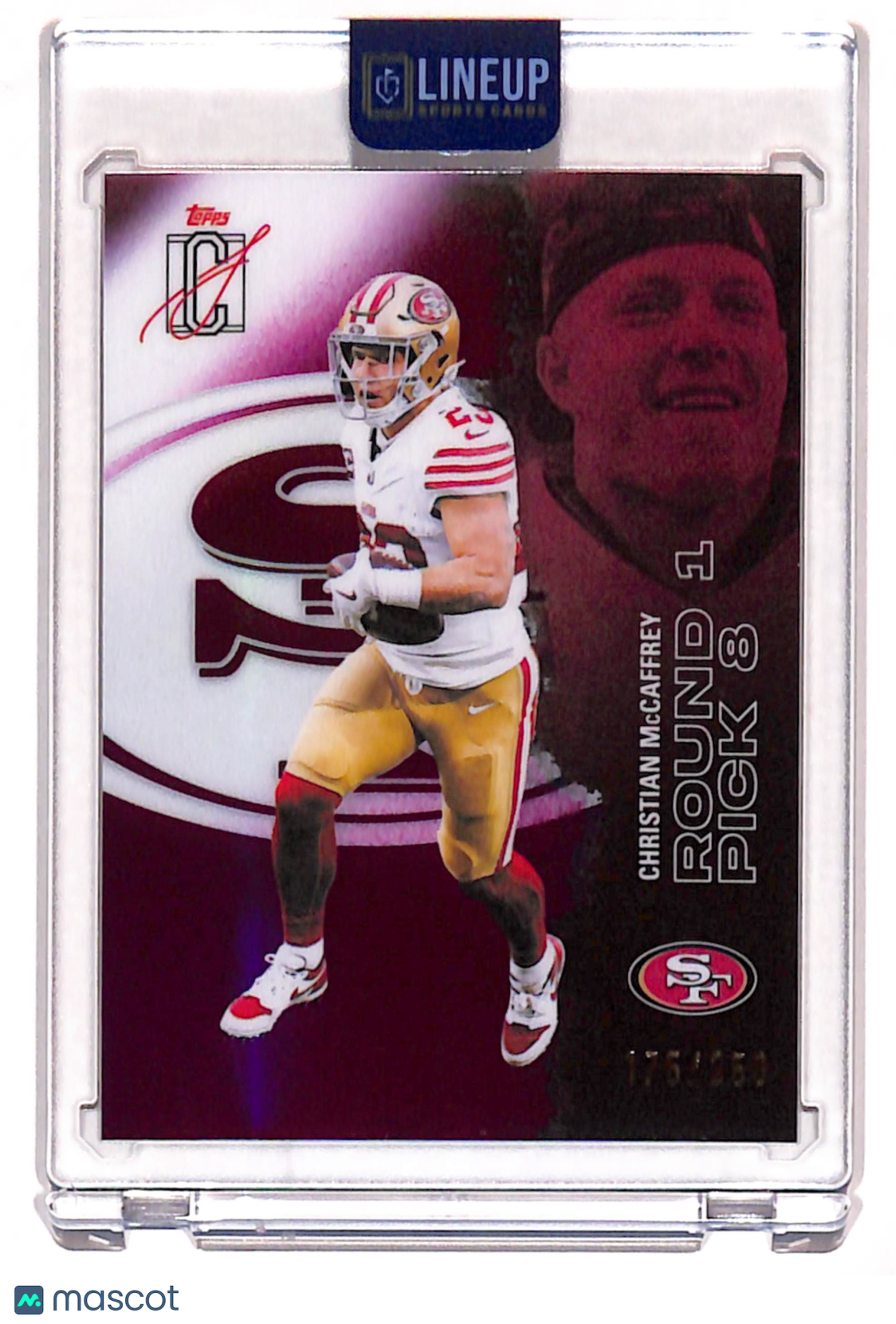 2025 Topps Signature Class Christian McCaffrey #49 /250