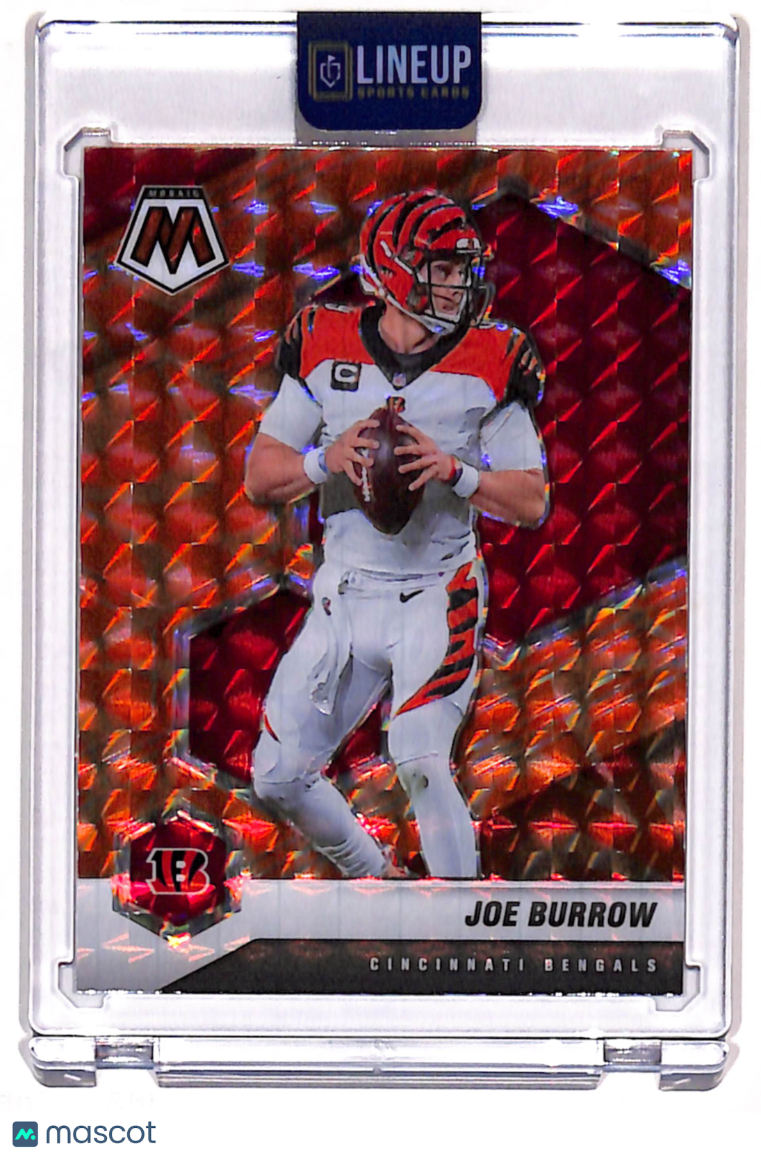 2021 Panini Mosaic Joe Burrow #47 Orange