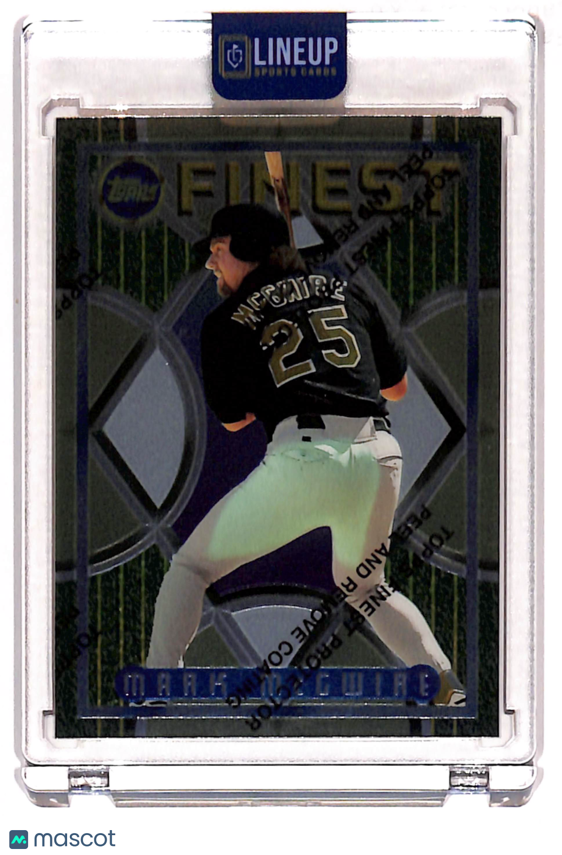 1995 Topps Finest Mark McGwire #169