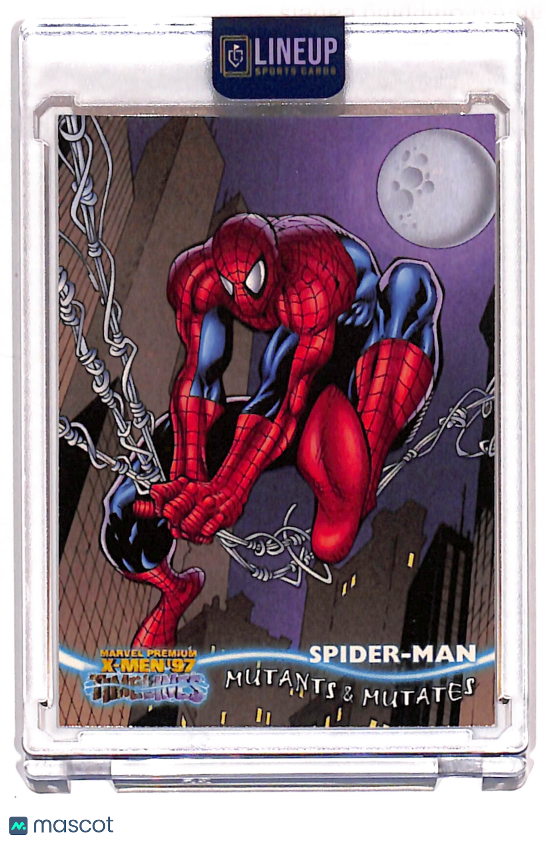 1997 Fleer/SkyBox Marvel Premium X-Men '97 Spider Man Mutants & Mutates #46