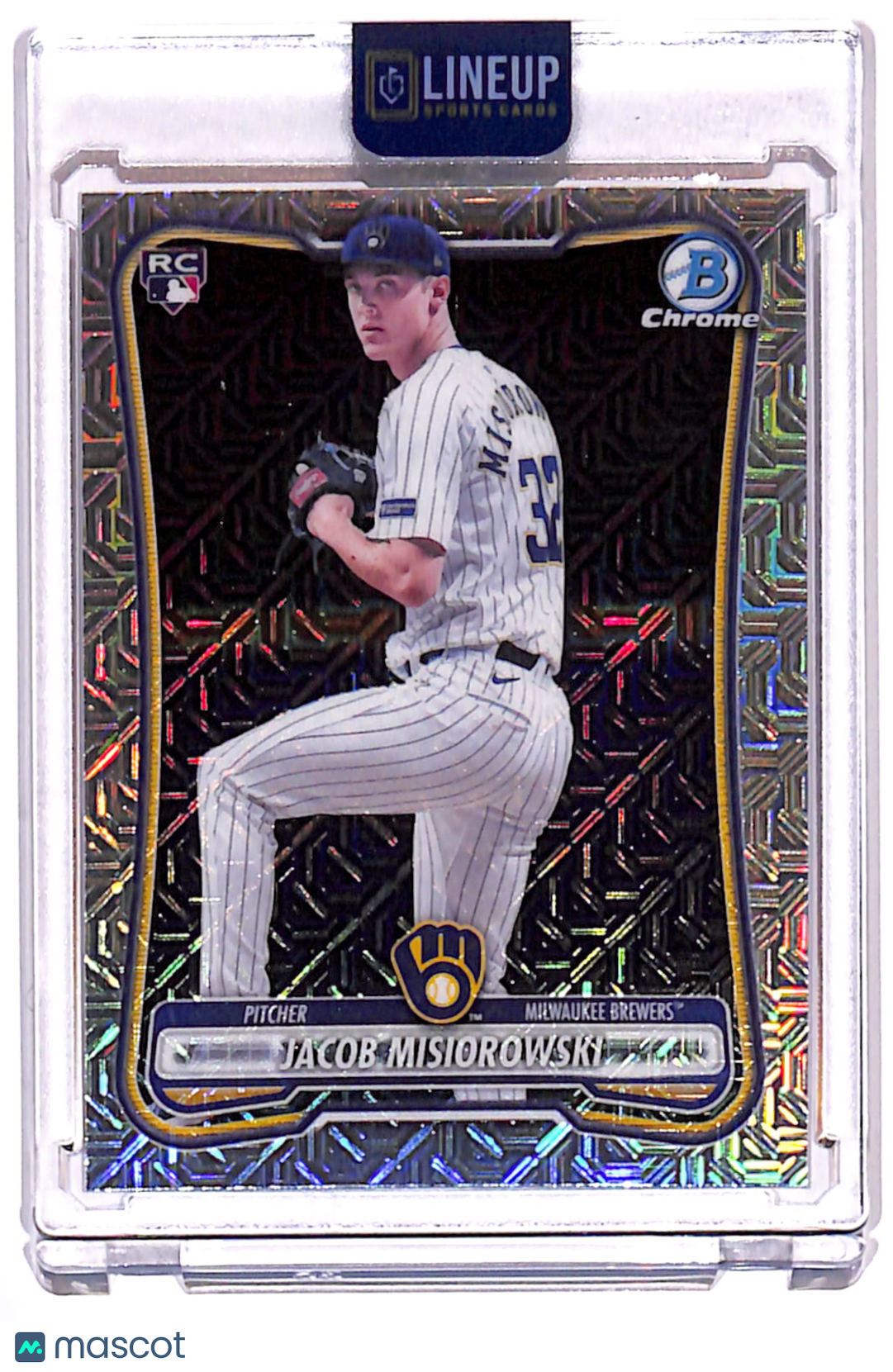2026 Bowman Chrome Mega Box Jacob Misiorowski #65 Mojo Refractor RC