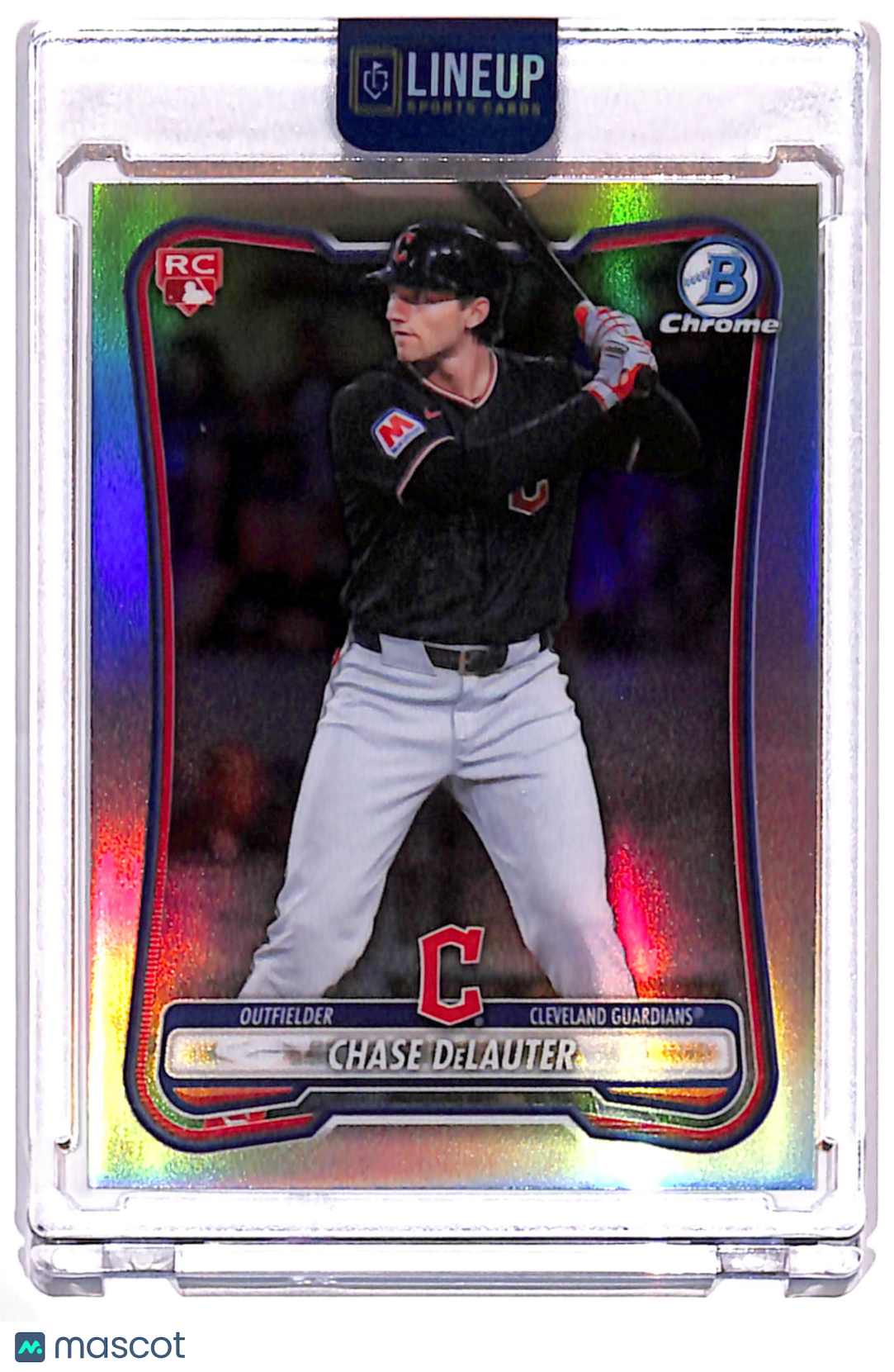 2026 Bowman Chrome Chase DeLauter #24 Refractor RC