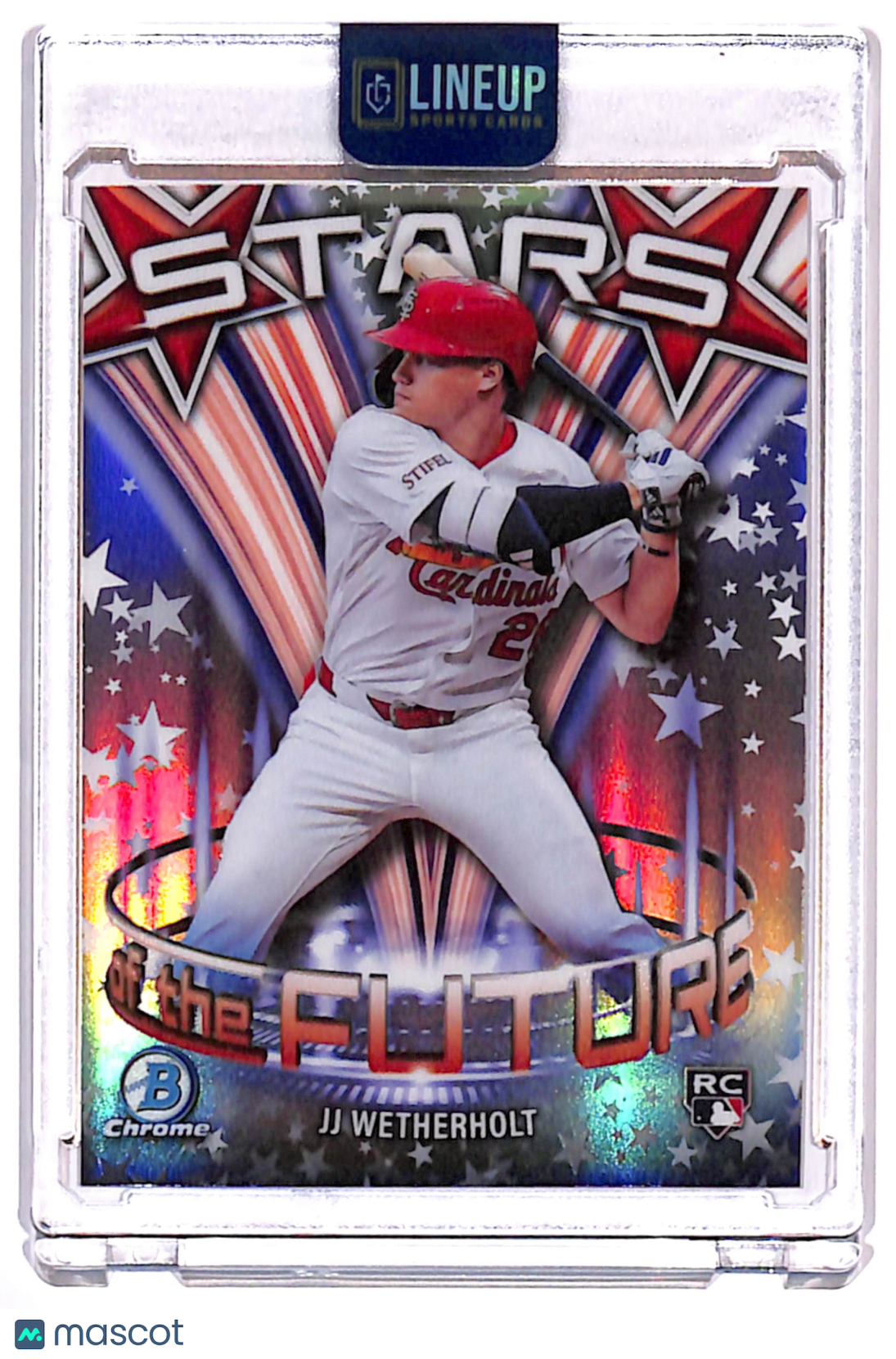 2026 Bowman Chrome Stars of the Future JJ Wetherholt #SF-9 RC