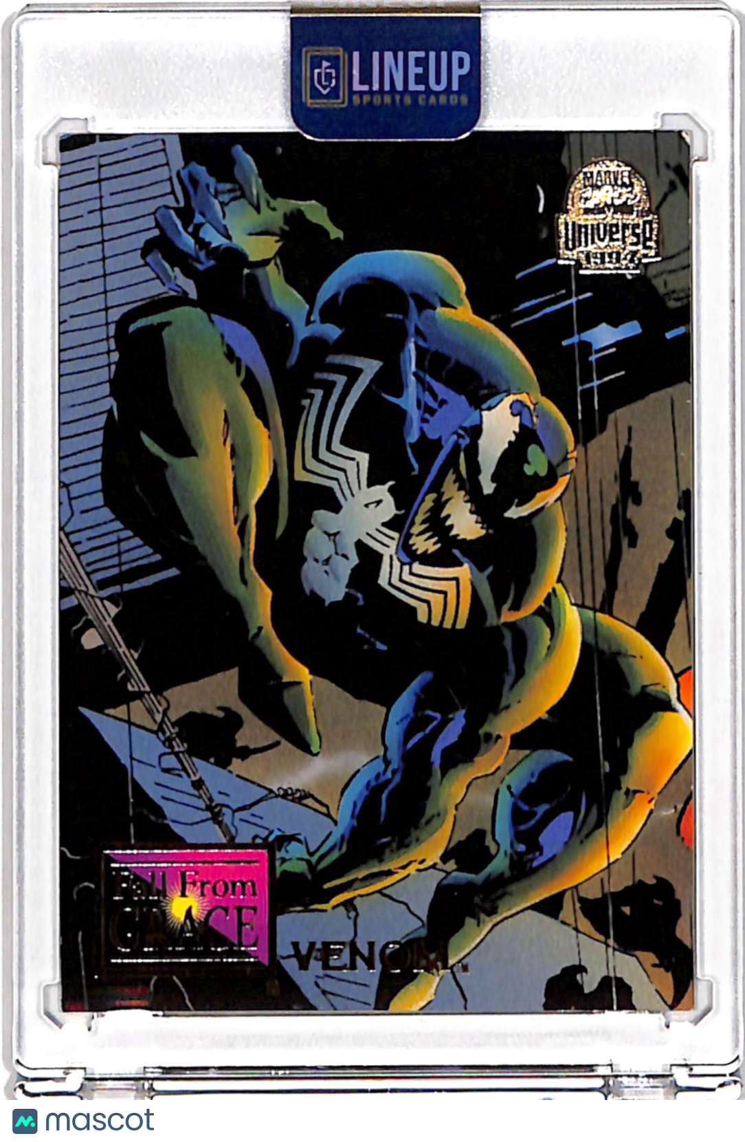 Marvel Cards Universe 1994 Block Battles Fall From Grace #64 Venom