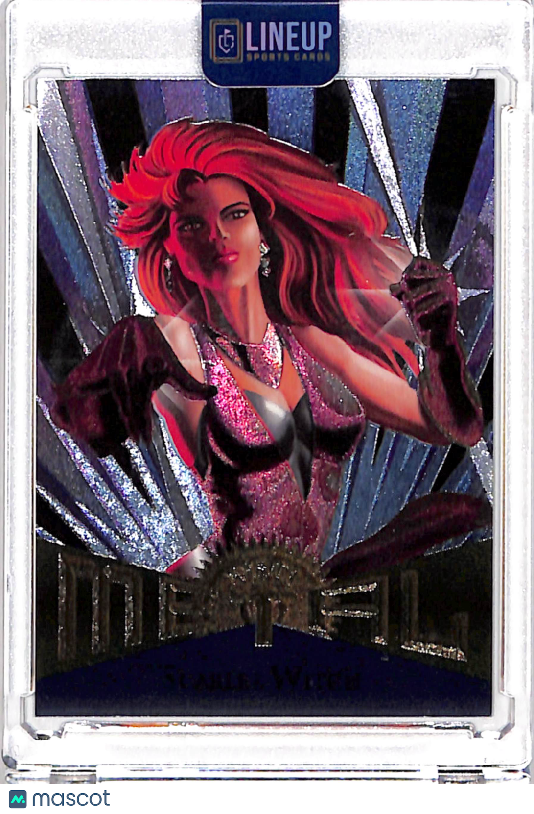1995 Fleer Marvel Metal Scarlet Witch #25 MCU Trading Card