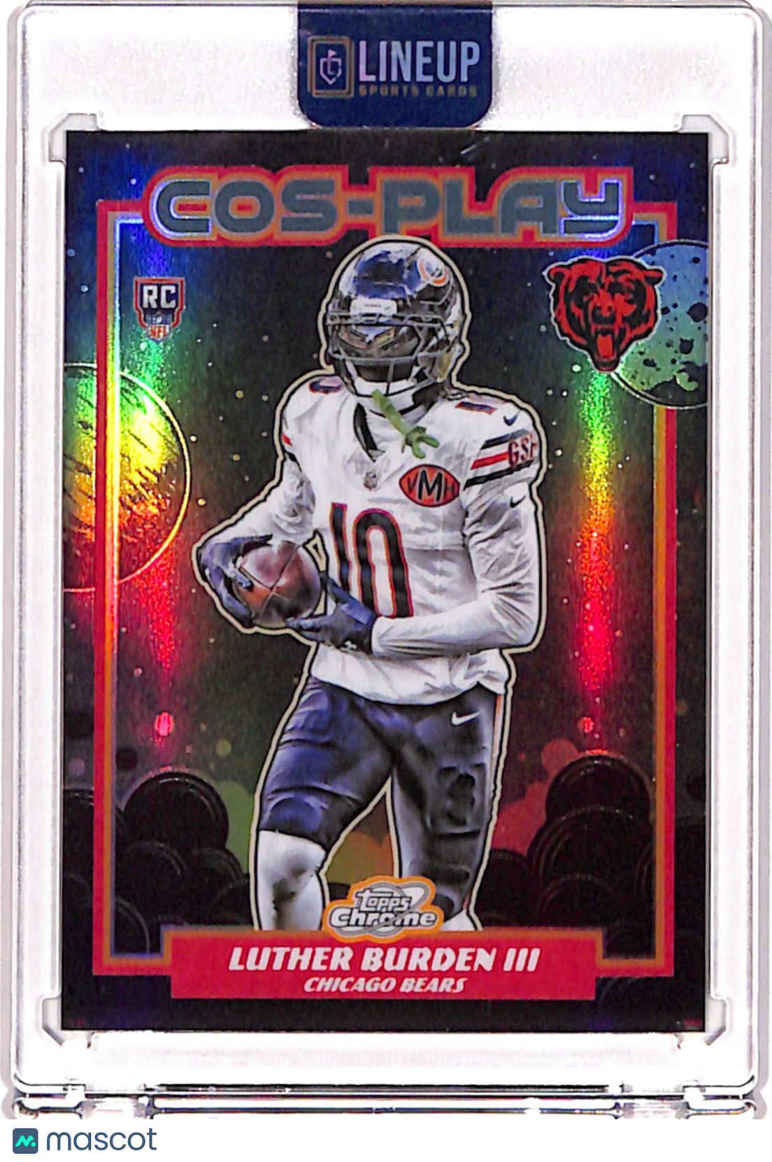2025 Topps Cosmic Chrome Luther Burden III Cos-Play Case Hit Bears SSP CASE HIT