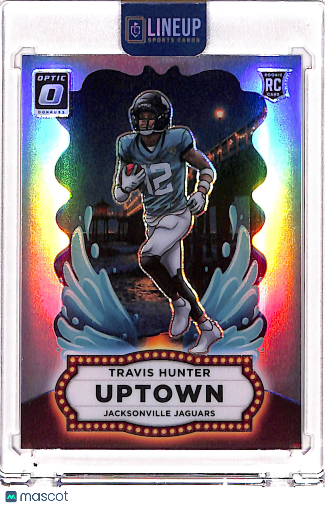 2025 Panini Donruss Optic Uptown Travis Hunter #21 ROOKIE JAGUARS
