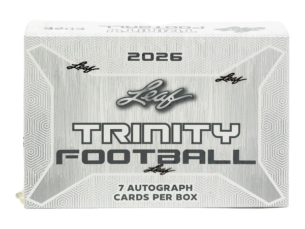 2026 Leaf Trinity Football Hobby Box