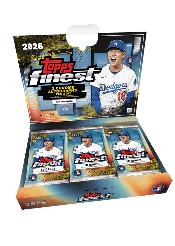 2026 Topps Finest Baseball Hobby Box
