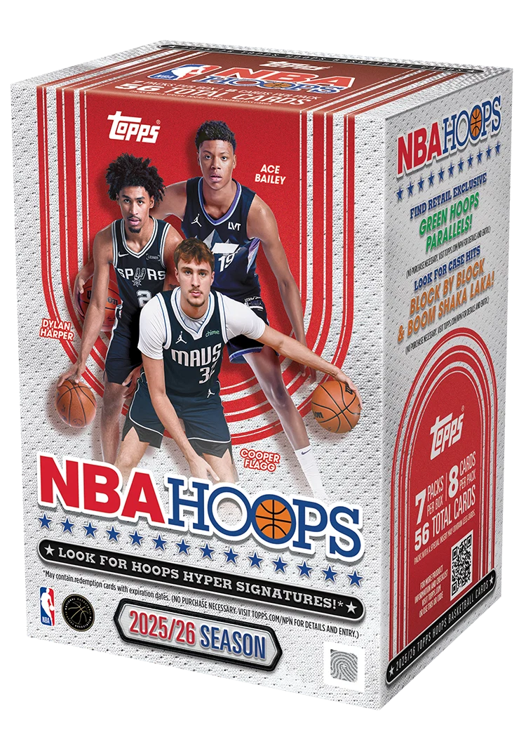 2025–26 Topps Hoops Basketball Value Box