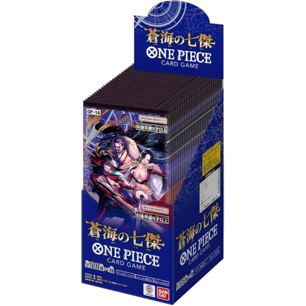 One Piece TCG: The Azure Sea's Seven (OP-14) Booster Box - LINEUP Sports Cards