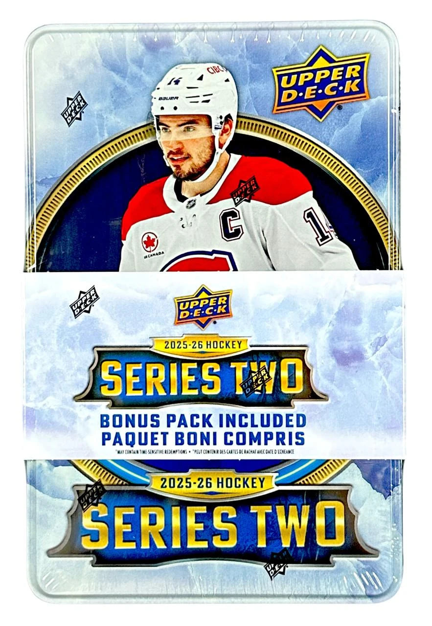 2025-26 Upper Deck Series Two Hockey Tin