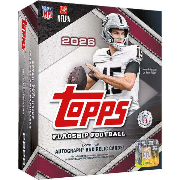 2026 Topps Flagship Football Factory Sealed Mega Box