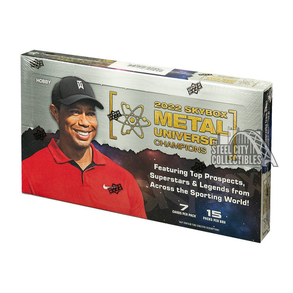 2022 Upper Deck Skybox Metal Universe Champions Hobby Box - LINEUP Sports Cards