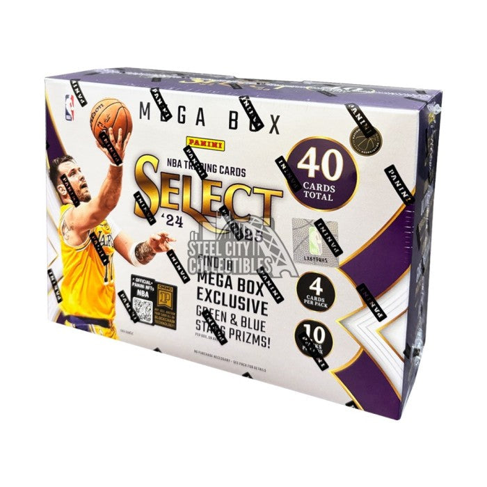 2024-25 Panini Select Basketball Hobby Mega Box - LINEUP Sports Cards