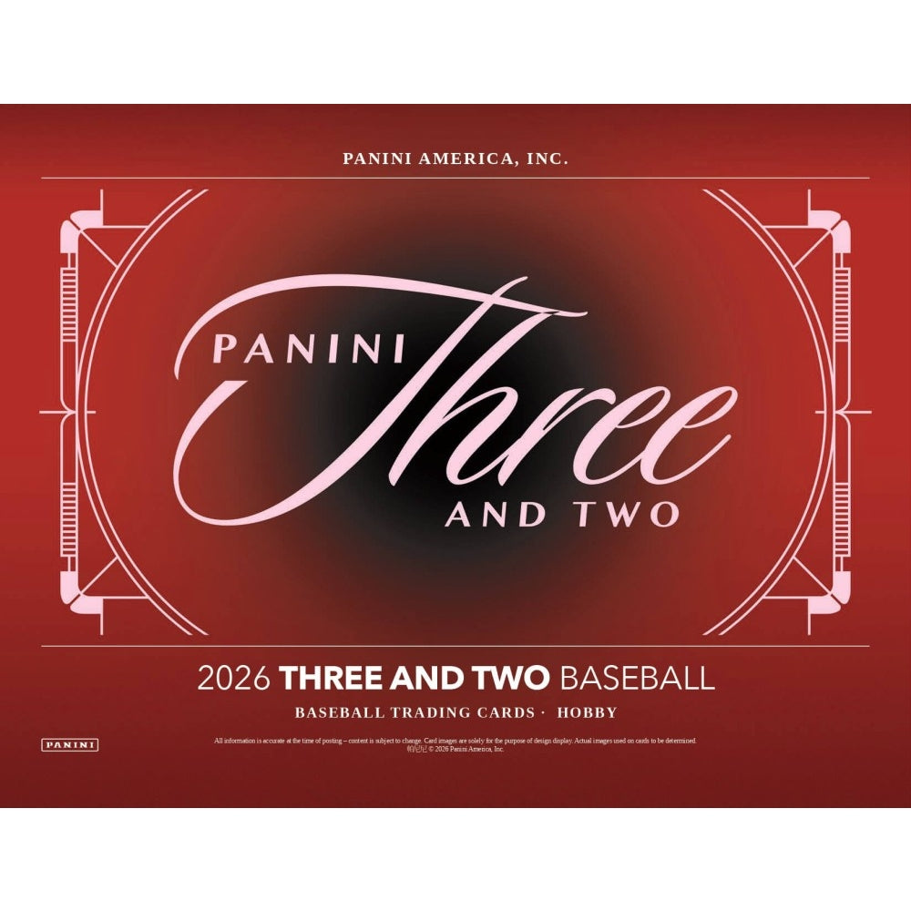 2026 Panini Three and Two Baseball Hobby Box (PRE-ORDER)