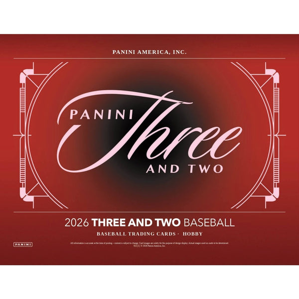 2026 Panini Three and Two Baseball Hobby Box (PRE-ORDER)