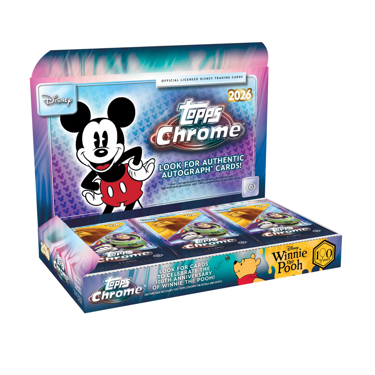 2026 Topps Chrome Disney Hobby Box