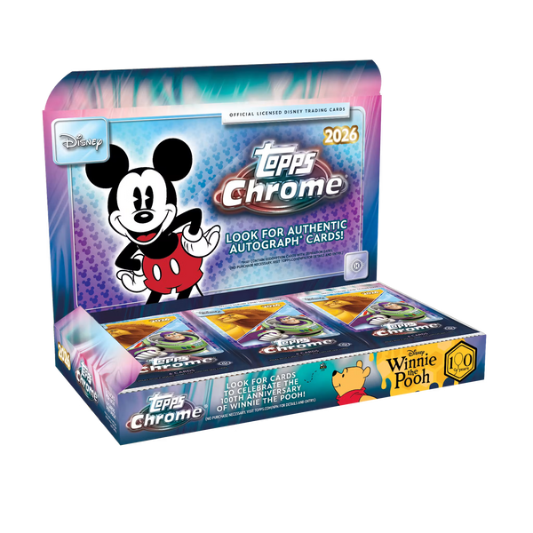 2026 Topps Chrome Disney Hobby Box