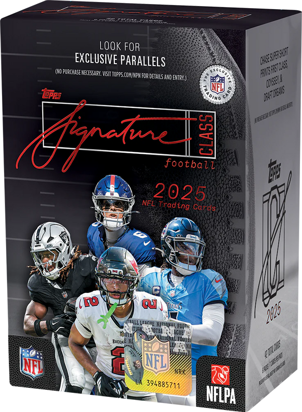 Pre-Order 2025 Topps Signature Class Football - Value Box