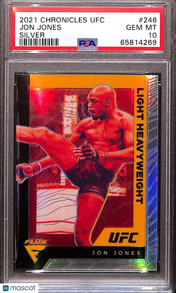 2021 Panini Chronicles UFC #246 Jon Jones Silver