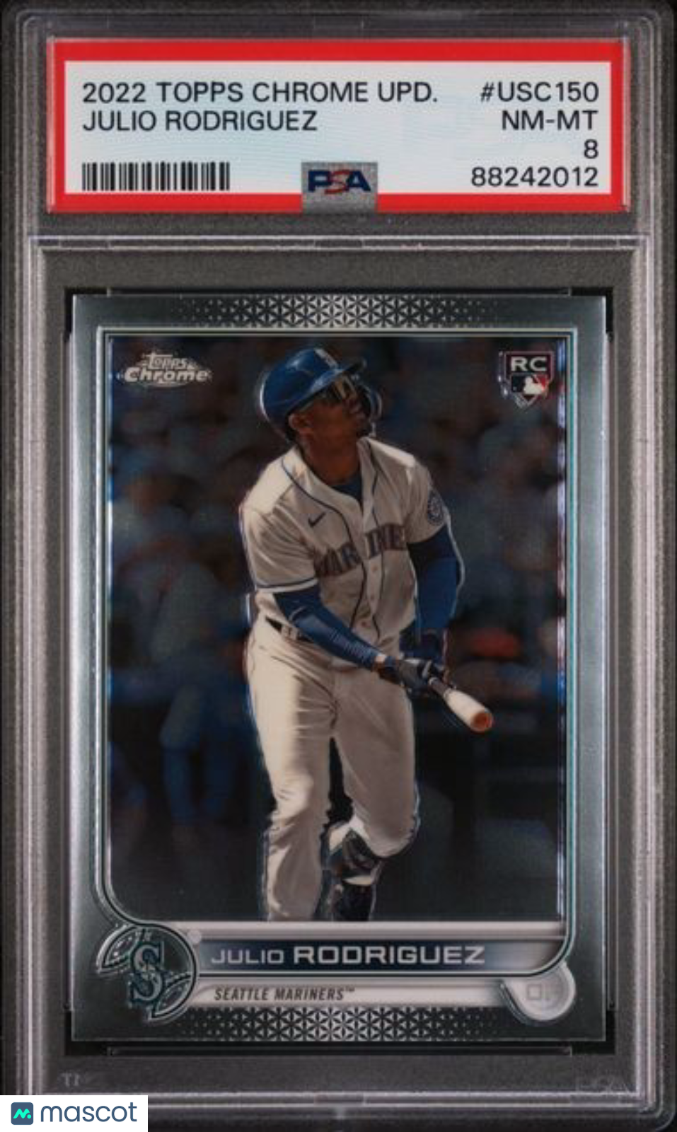2022 TOPPS CHROME UPDATE #USC150 JULIO RODRIGUEZ