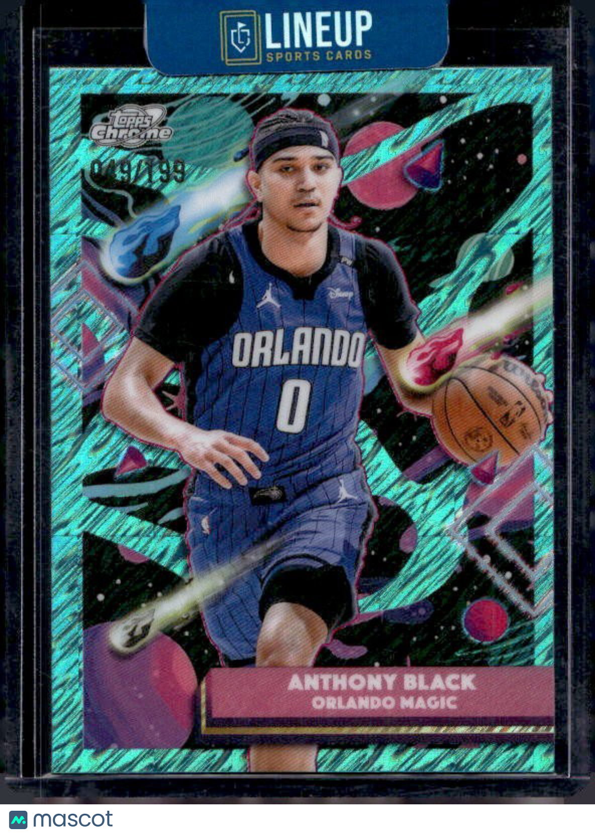 2026 TOPPS COSMIC CHROME BLUE MOON REFRACTOR ANTHONY BLACK #20 NUMBERED /199
