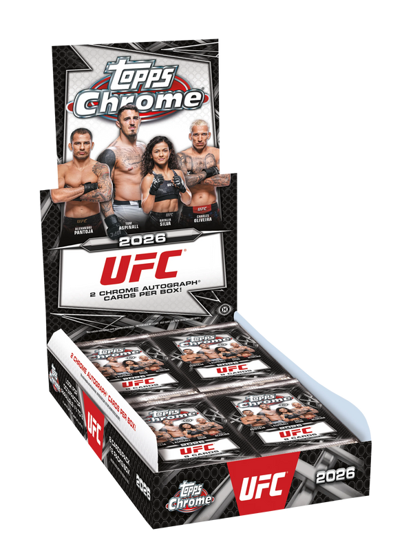 2026 Topps Chrome® UFC - Hobby Box