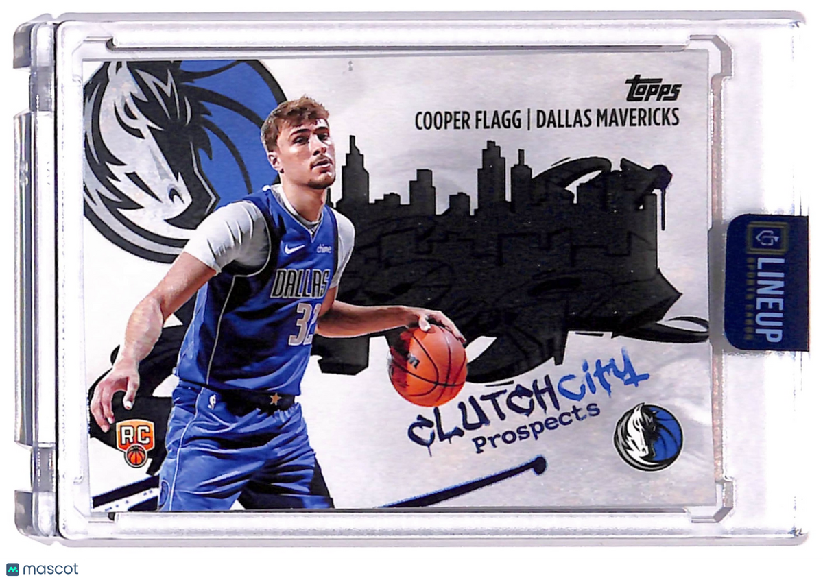 2025 Topps Clutch City Prospects Cooper Flagg #CC-1 RC