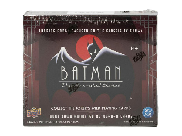 2025 Upper Deck Batman The Animated Series Hobby Box - LINEUP Sports Cards