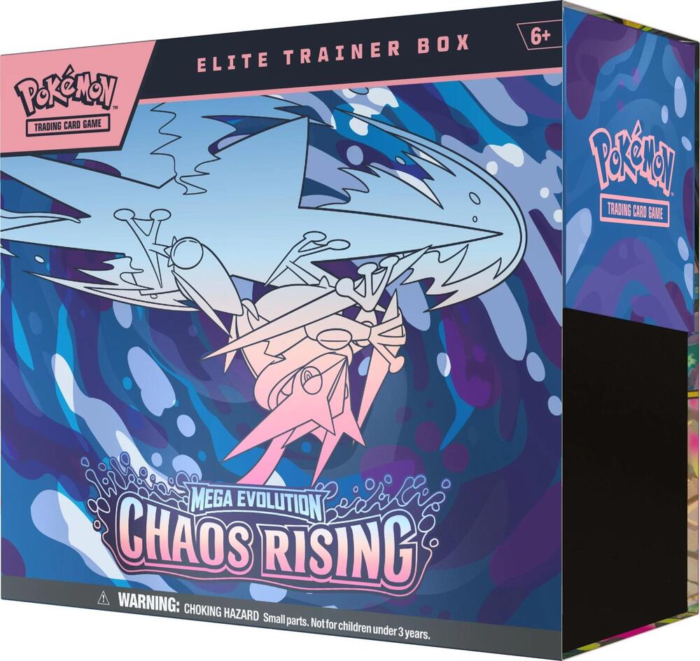 Pokemon Mega Evolution Chaos Rising Elite Trainer Box