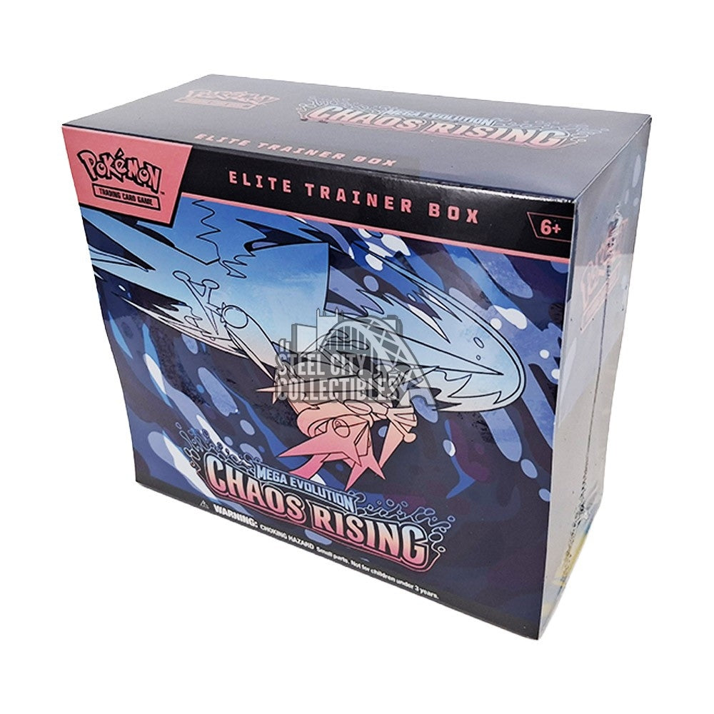 Pokemon Mega Evolution Chaos Rising Elite Trainer Box - LINEUP Sports Cards