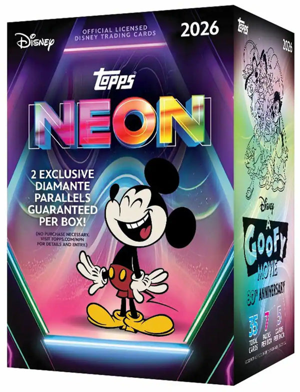 2026 Topps Disney Neon Blaster Box