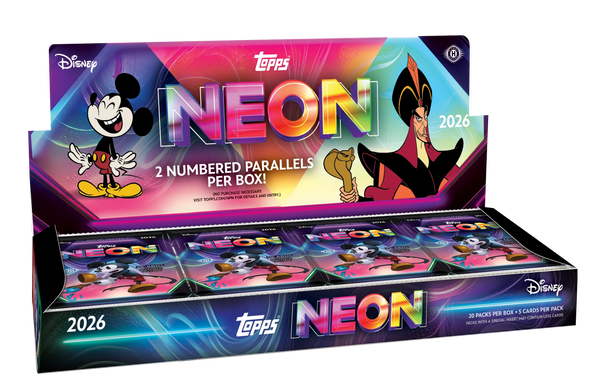 2026 Topps Disney Neon Hobby Box