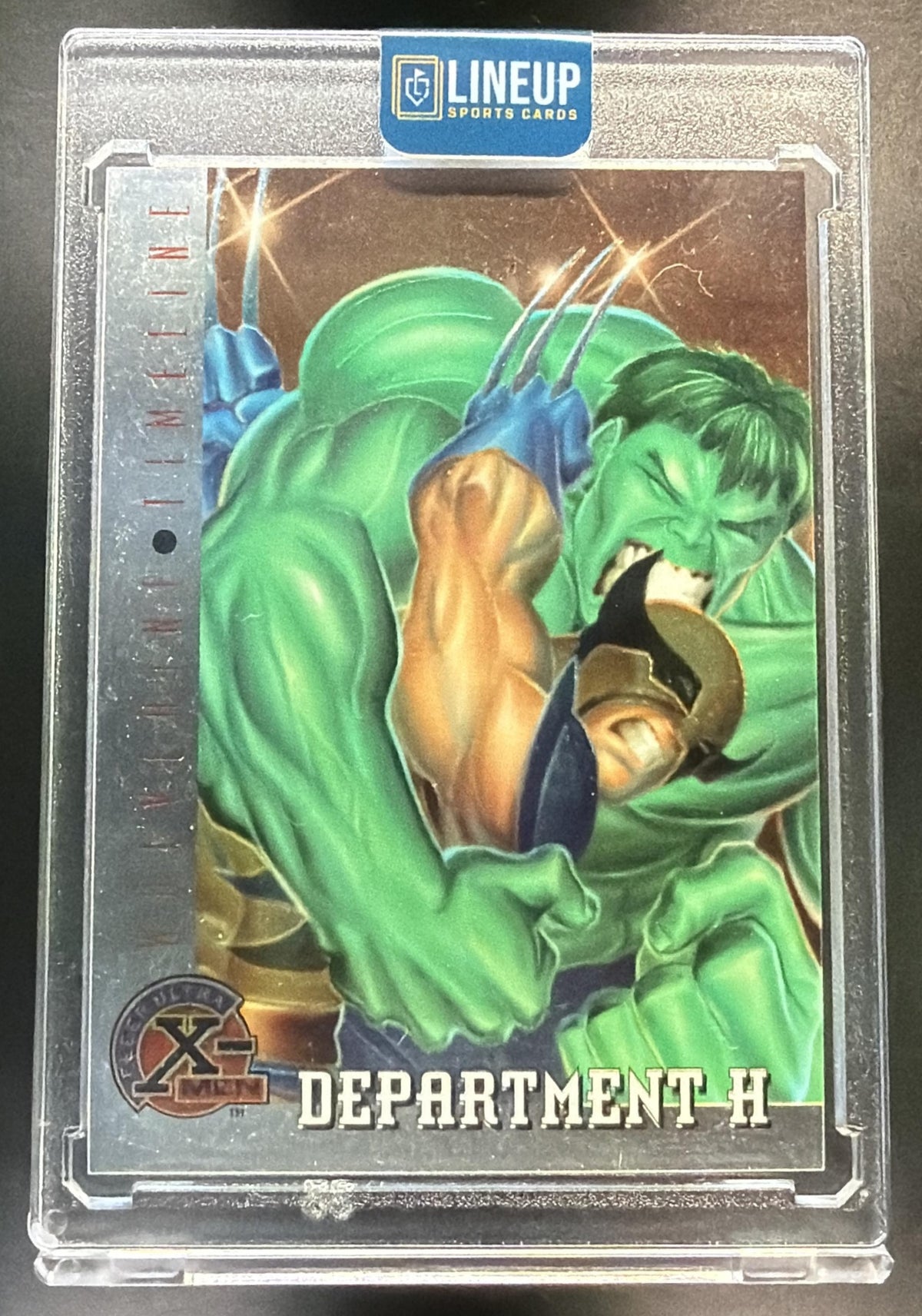 1995 Fleer Ultra Hulk Wolverine X-Men Marvel Department H #83