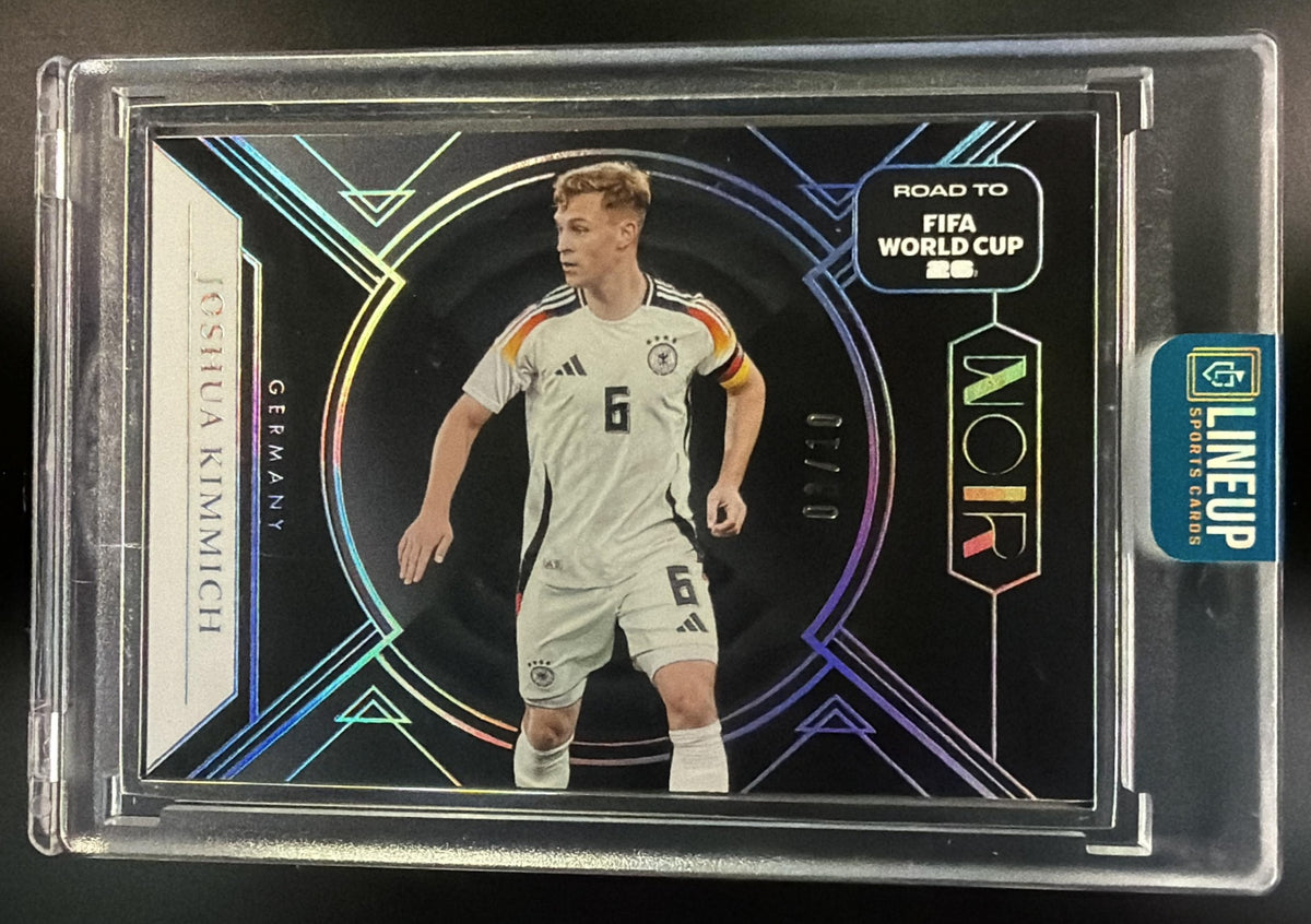 2025 Panini Noir Road to FIFA World Cup 26 Joshua Kimmich #178 /10 Germany