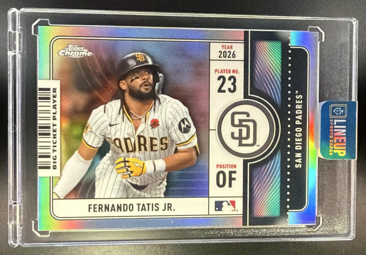 2026 Topps Chrome Fernando Tatis Jr. #BTP-20 Big Ticket Players Padres