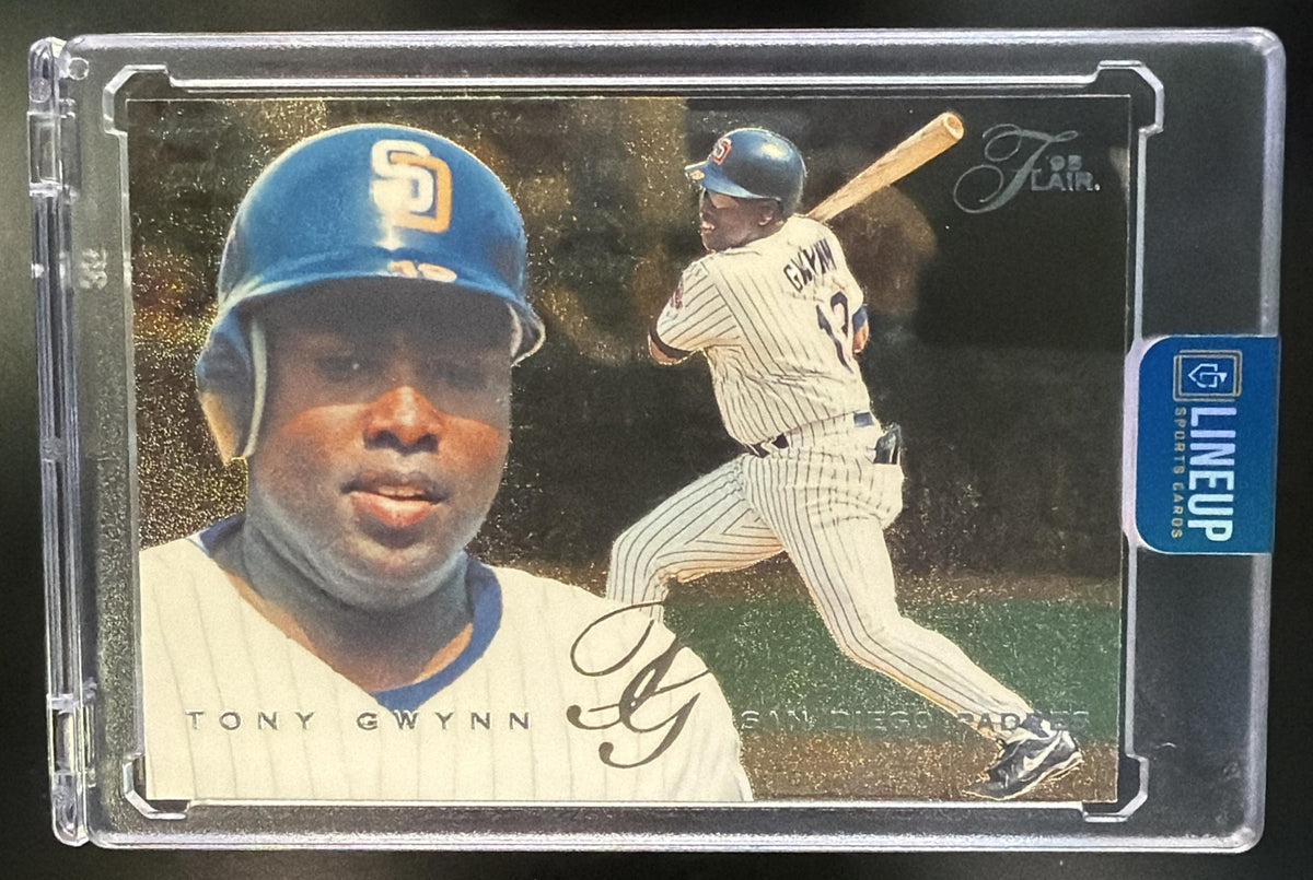 1995 Fleer Flair Tony Gwynn #201 Padres