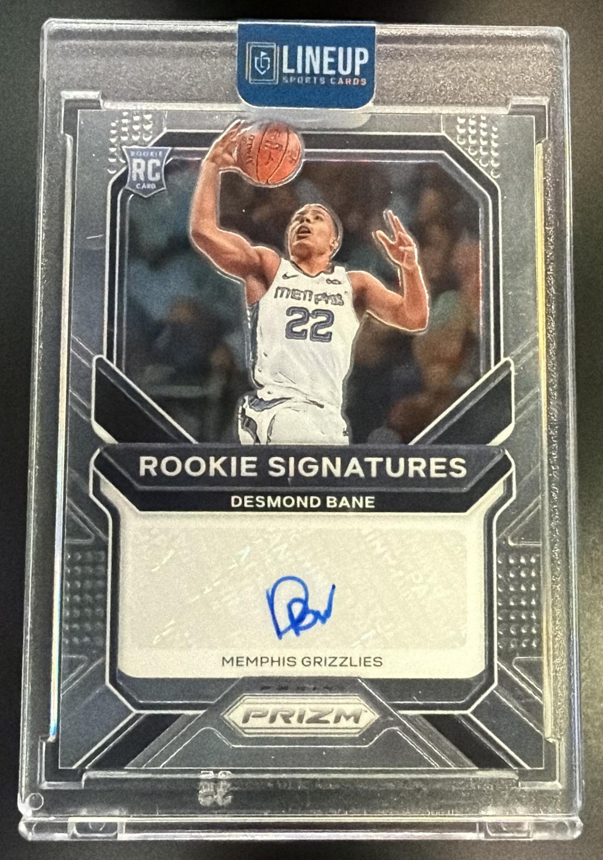 2020-21 Panini Prizm Desmond Bane #RS-DBN Rookie Signatures Auto RC Grizzlies
