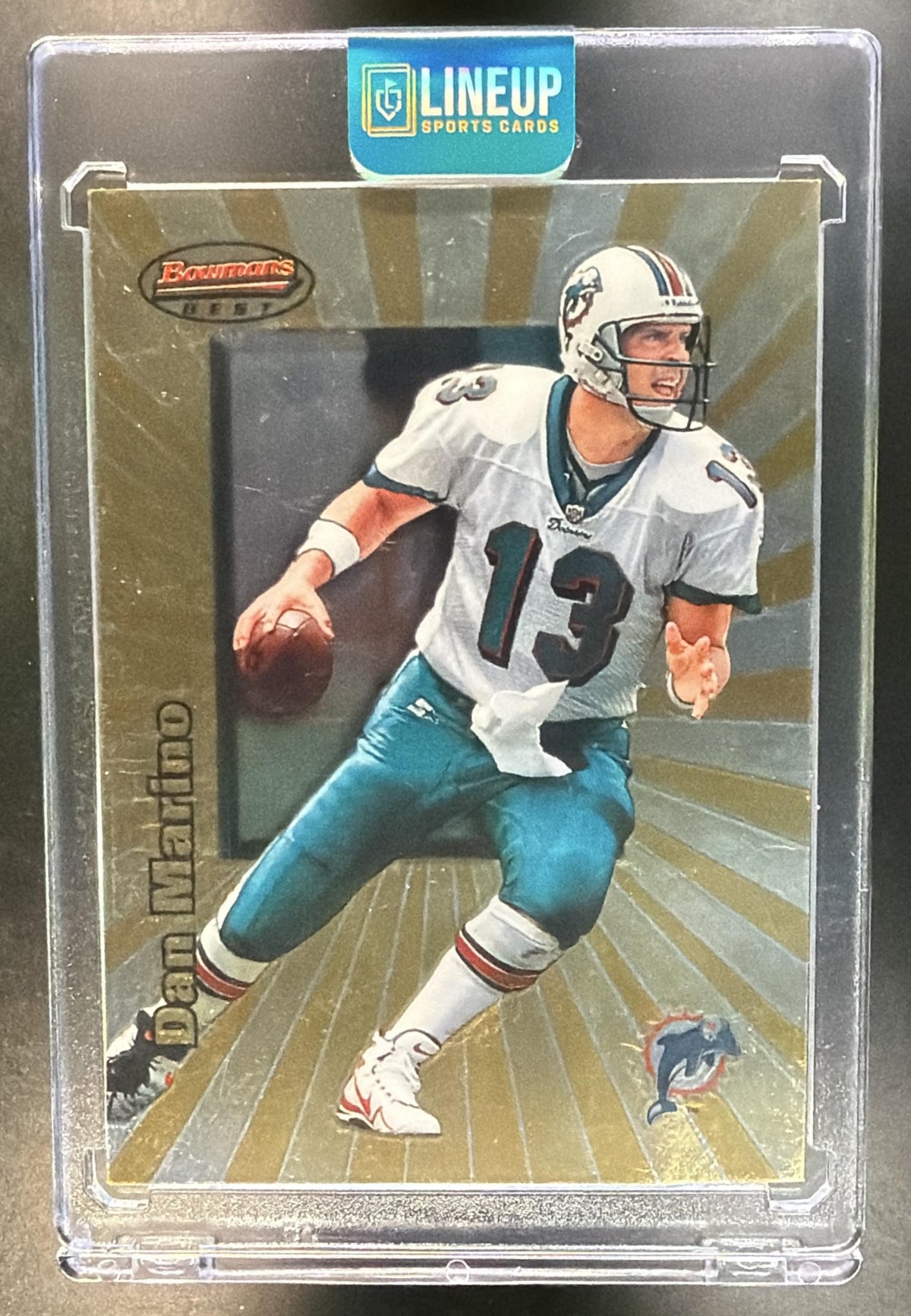 1997 Bowman's Best Dan Marino #90 Dolphins