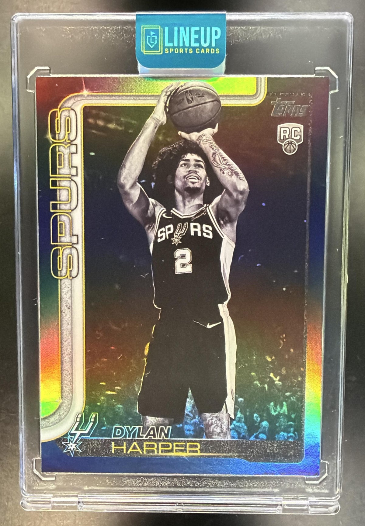 2025-26 Topps Dylan Harper #202 Blackout Variation RC