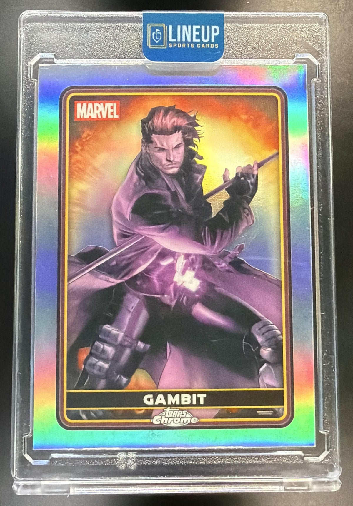 2025 Topps Chrome Deadpool Gambit #10 Comic Accurate Refractor