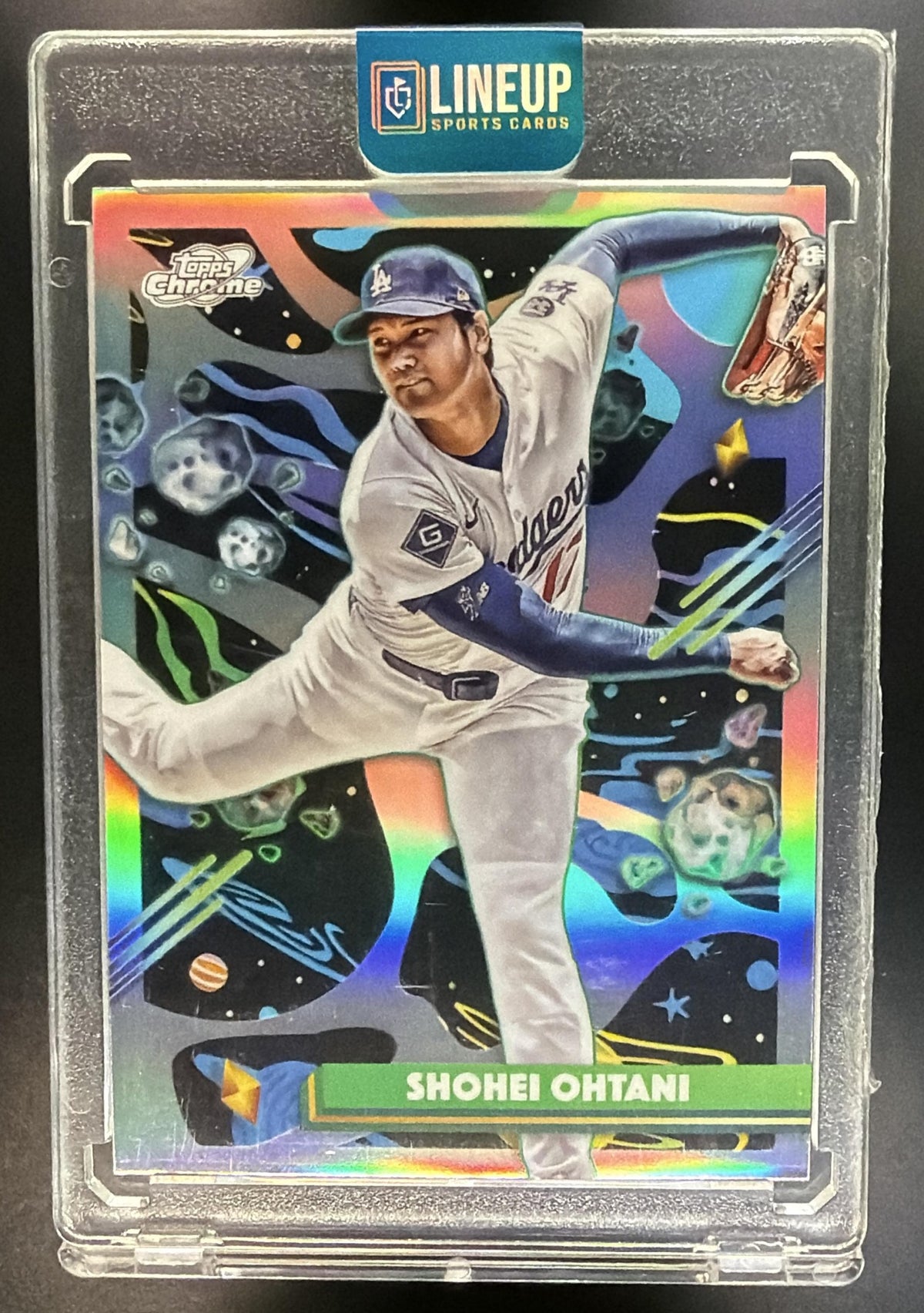 2025 Topps Cosmic Chrome Shohei Ohtani #56 Refractor Dodgers