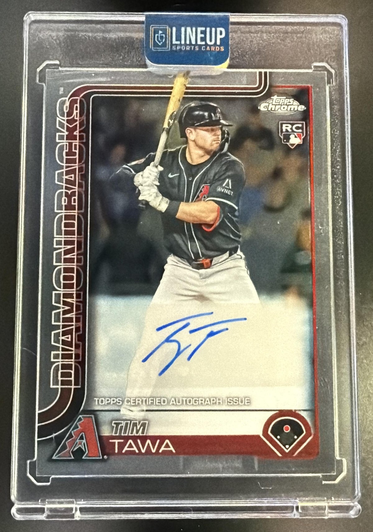 2025 Topps Chrome Update Tim Tawa #AC-TT Auto RC Diamondbacks